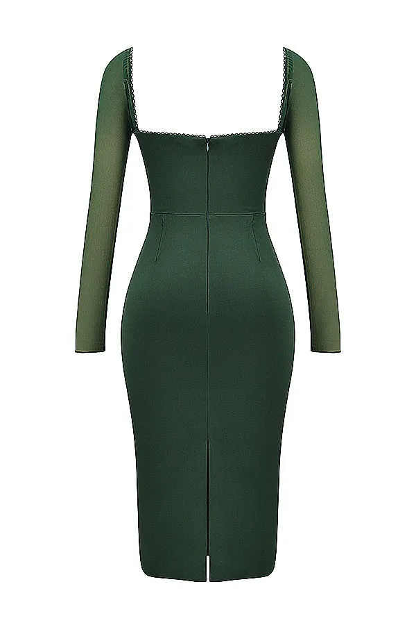 Winry | Backless Midi Dress