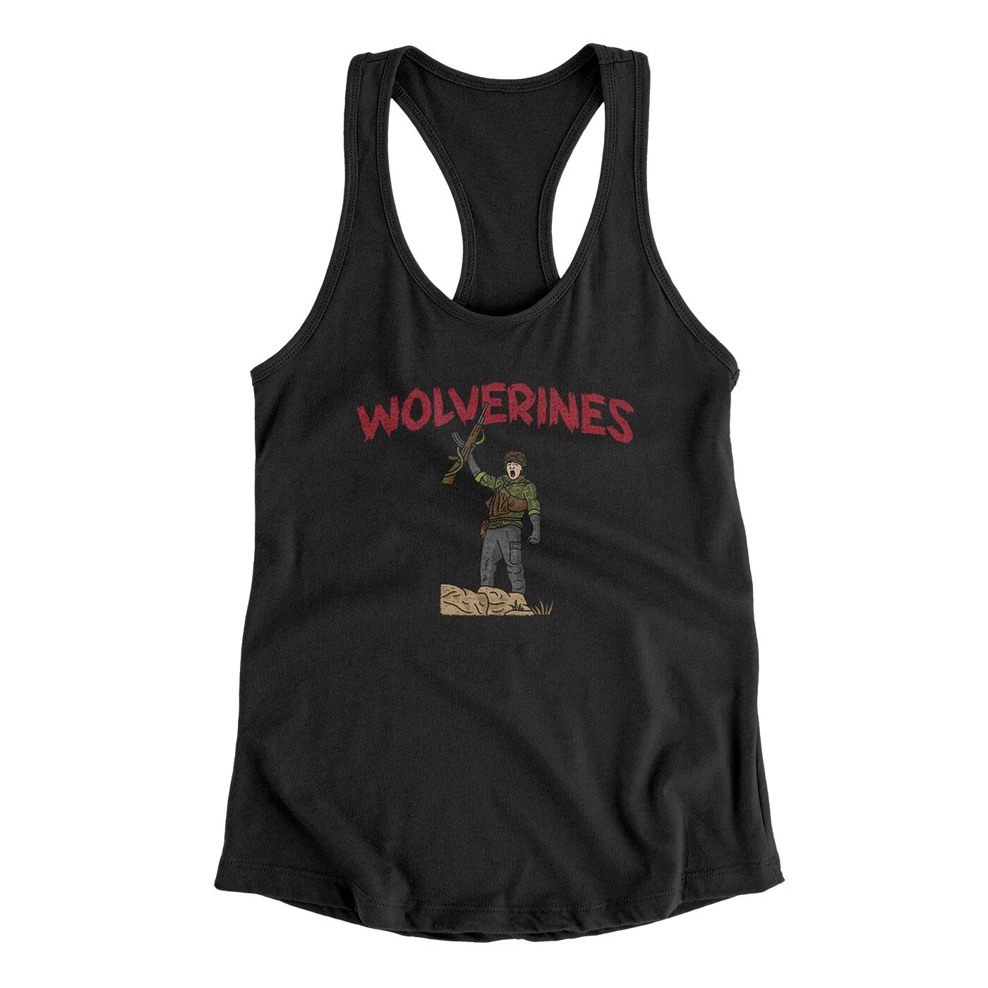 Wolverines Women's Racerback Tank