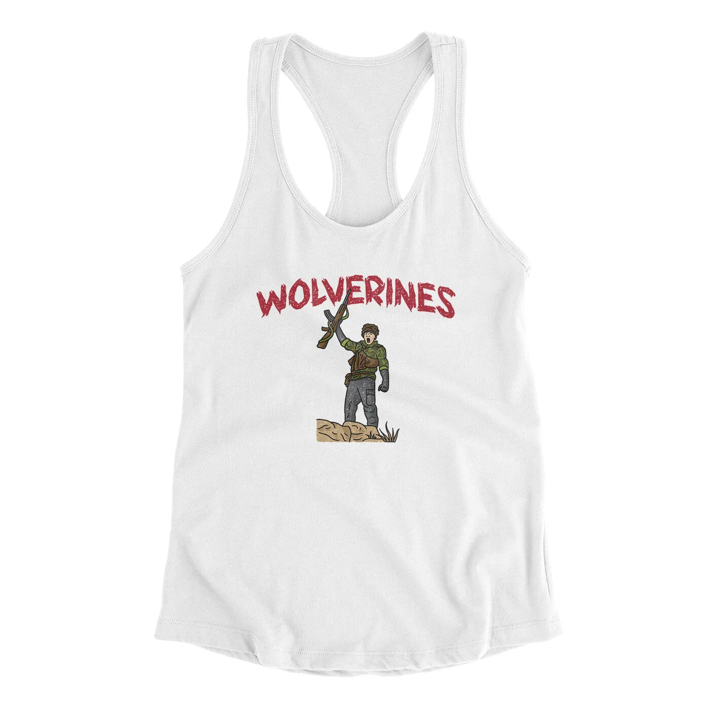 Wolverines Women's Racerback Tank