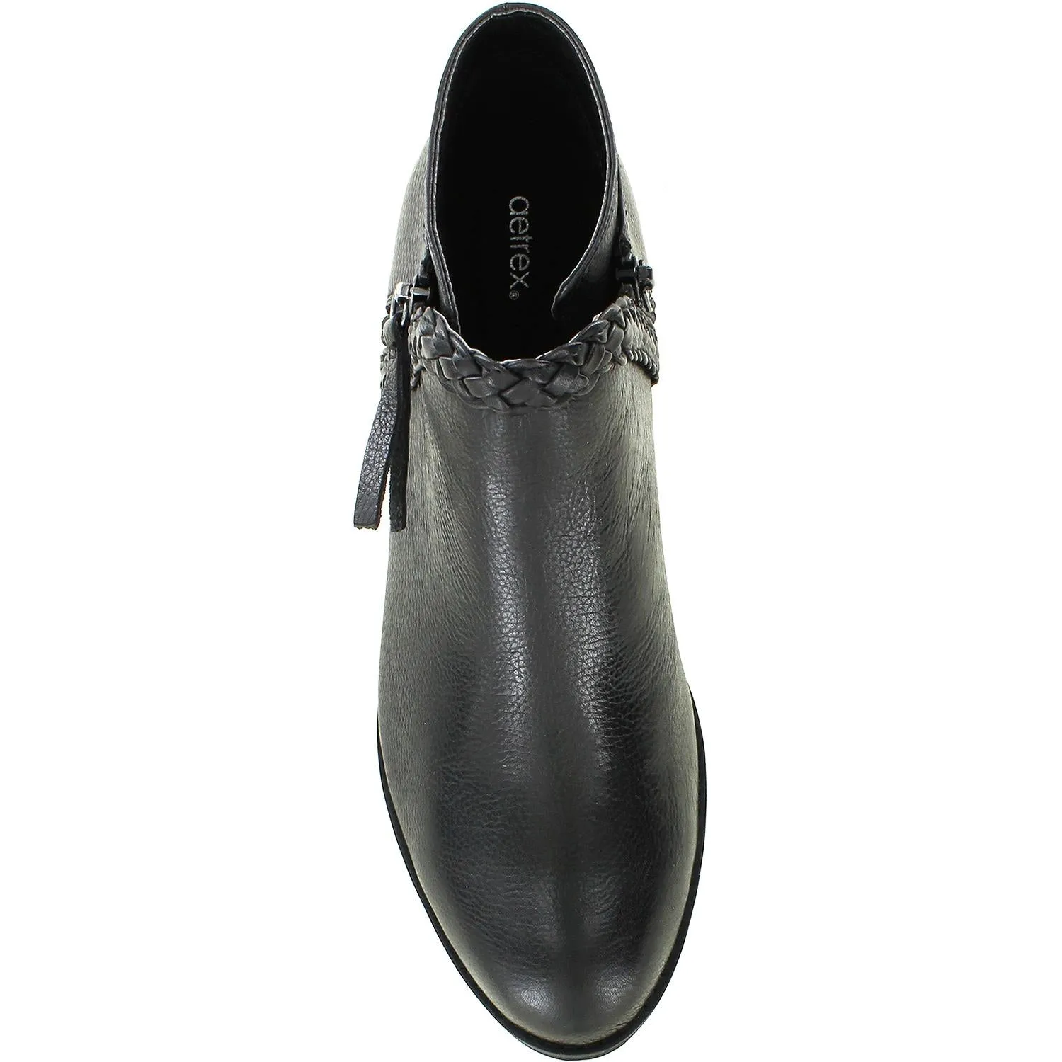 Women's Aetrex Mariana Black Leather
