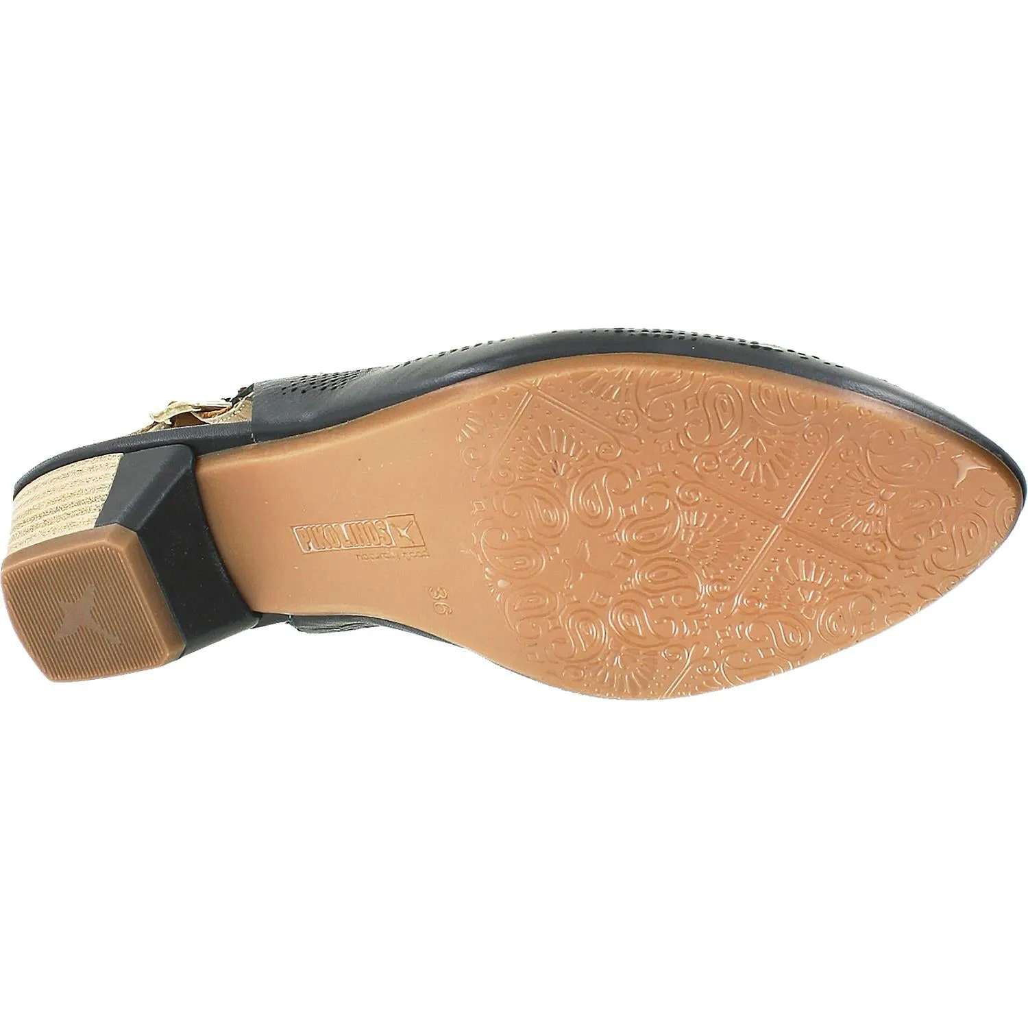 Women's Pikolinos Elba W3M-5681 Black Leather
