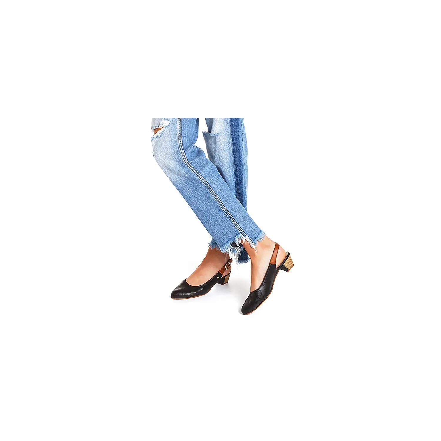 Women's Pikolinos Elba W3M-5681 Black Leather