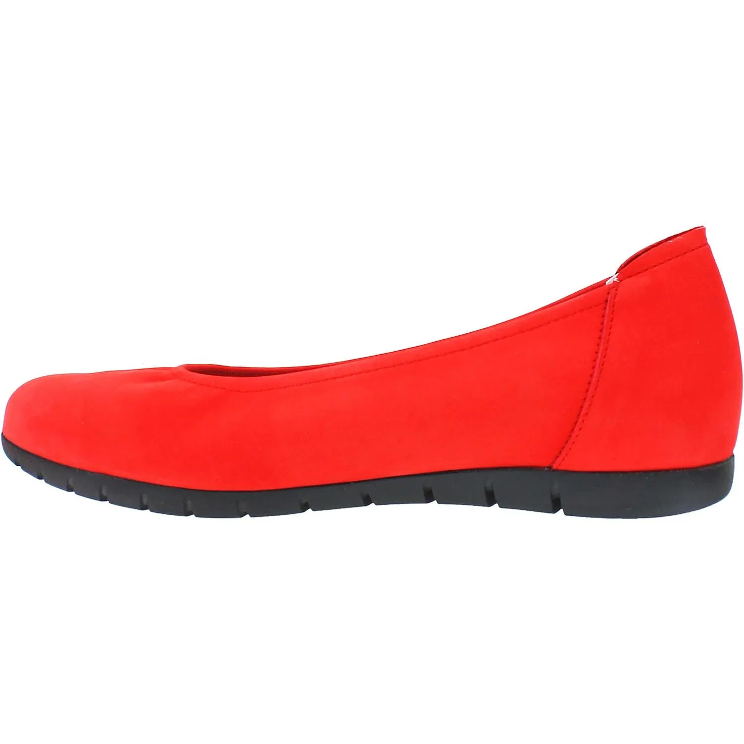 Women's Sabrinas Bruselas 85009 with Removable Arch Support Footbed Red Nubuck