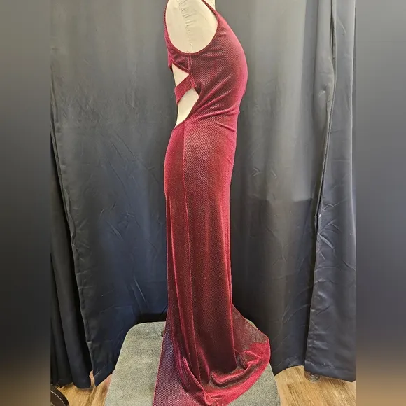 Y2k, prom, homecoming, vintage, maxi, wedding, party, date, 2000s, velvet