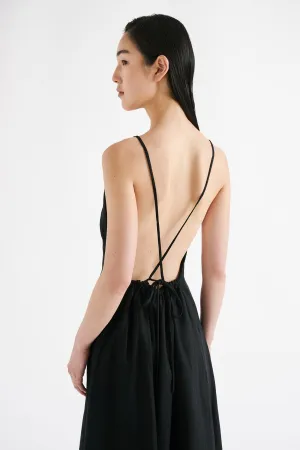 ZIBA LINEN MAXI DRESS